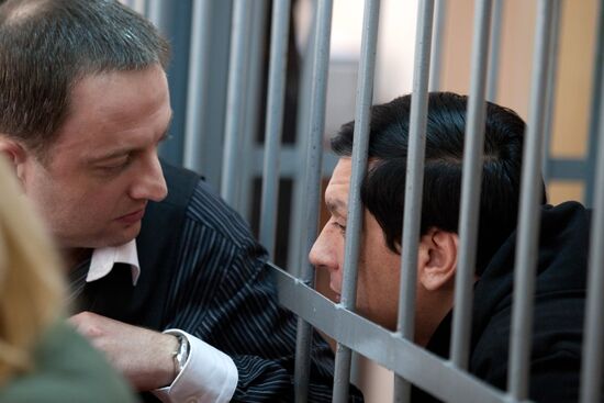Pushkino court hears request to arrest Marat Mamyyev