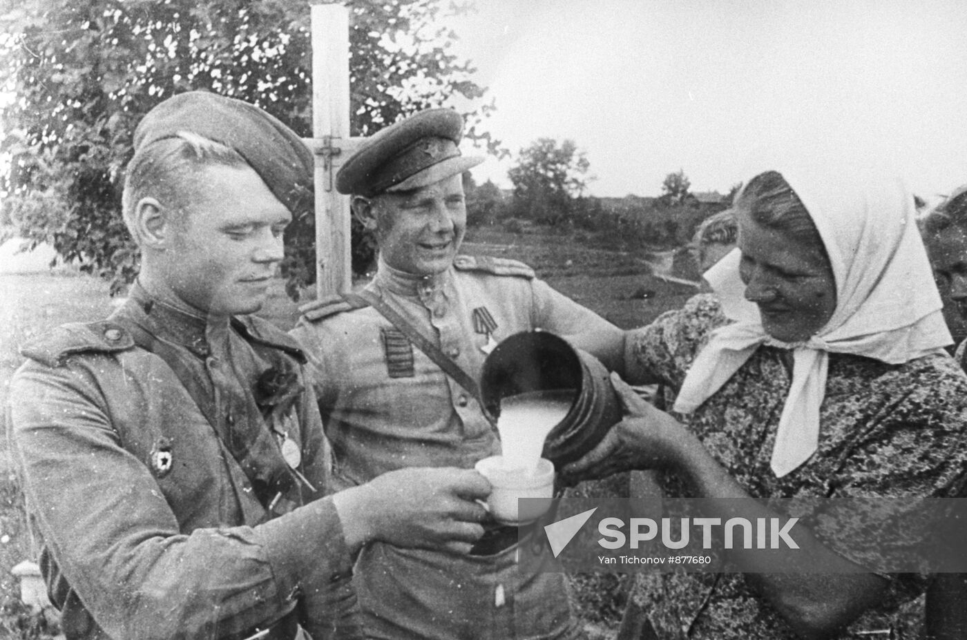 Riga after liberation