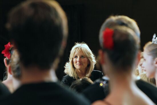 Jill Biden visits Moscow