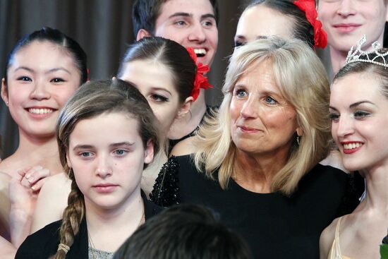 Jill Biden visits Moscow