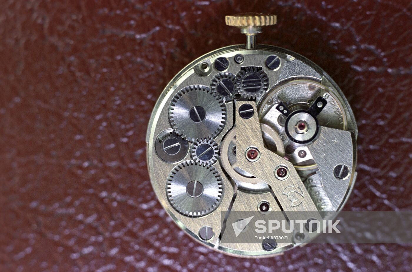 A Slava wristwatch