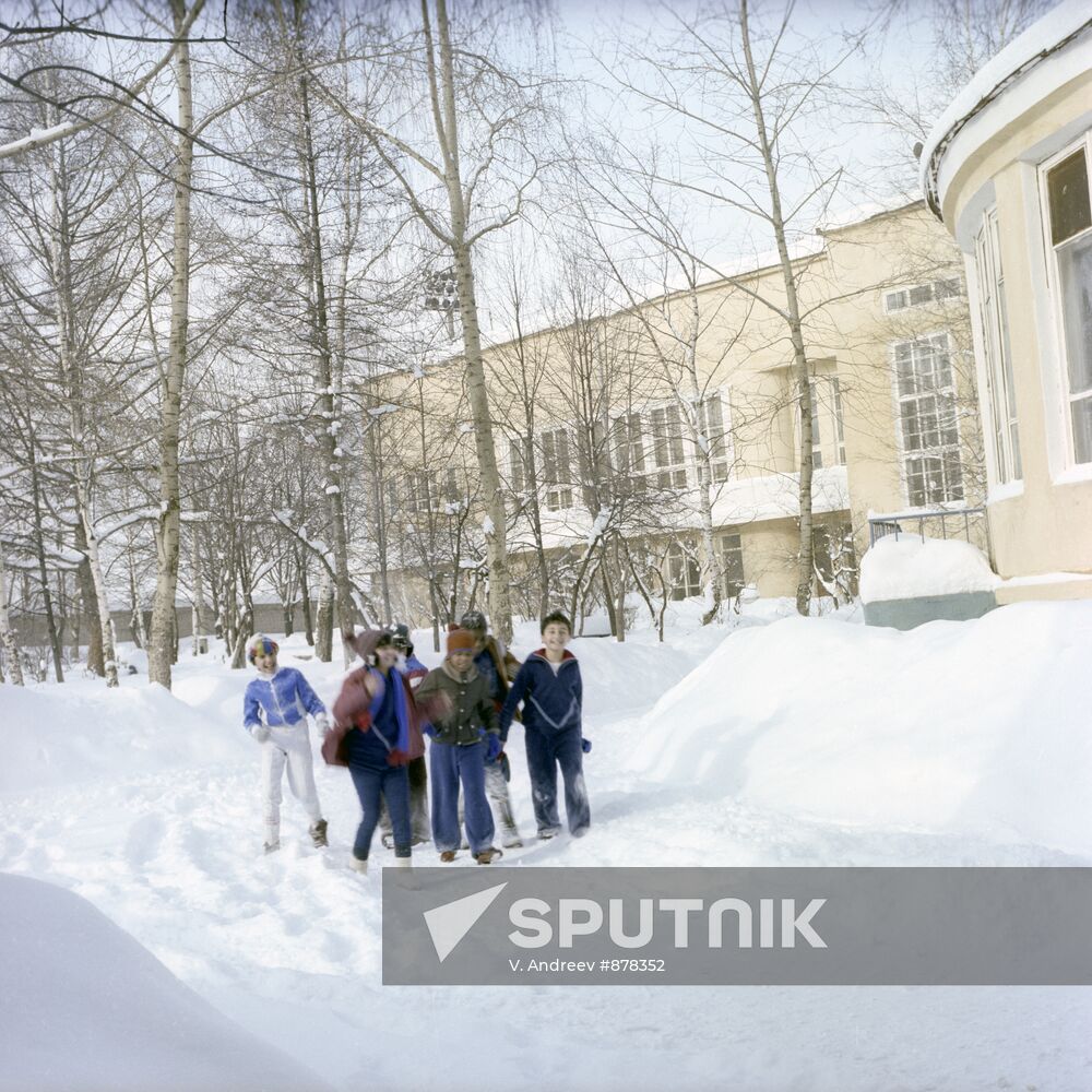 Pupils of Ivanovo boarding school