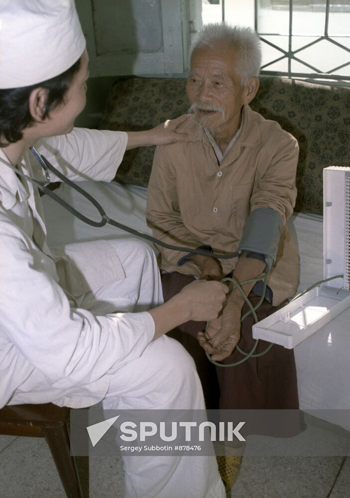 Doctor and patient