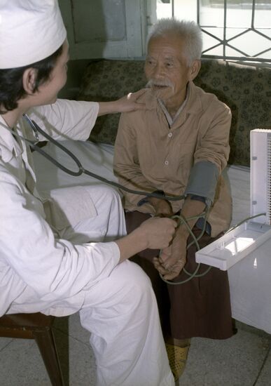 Doctor and patient
