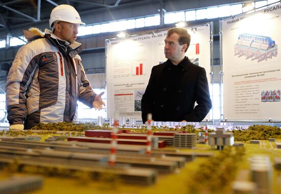 Dmitry Medvedev visits Siberian Federal District