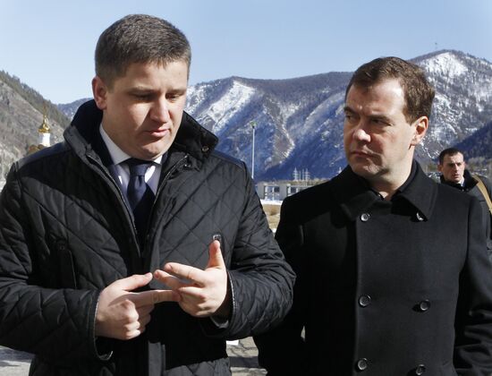 Dmitry Medvedev visits Siberian Federal District