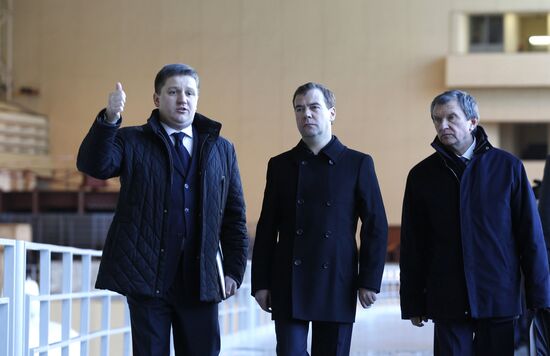 Dmitry Medvedev visits Siberian Federal District