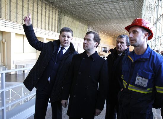 Dmitry Medvedev visits Siberian Federal District