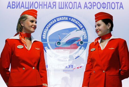 Aeroflot Aviation School opened