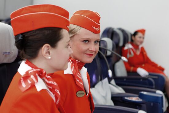 Aeroflot Aviation School opened