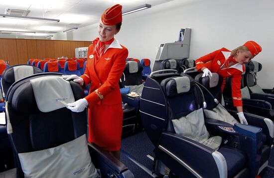 Aeroflot Aviation School opened