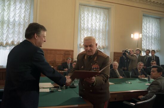 Nikolai Ryzhkov to Meet War Veterans
