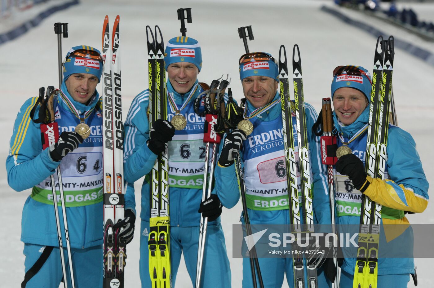 Men's Relay. Biathlon World Championships