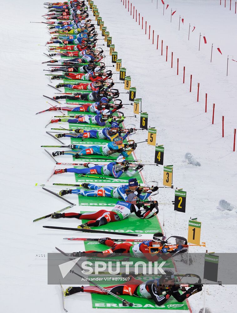 Men's Relay. Biathlon World Championships
