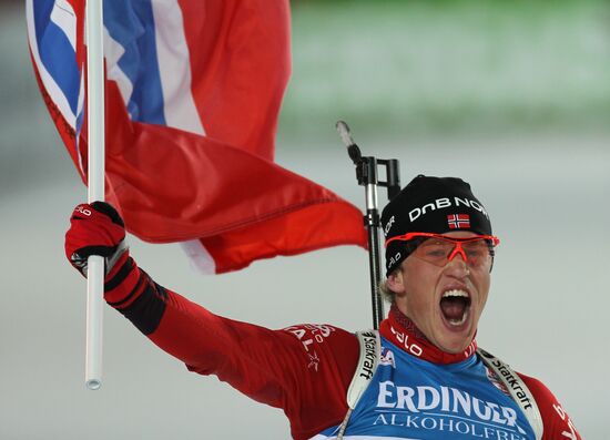 Biathlon. World Championships. Men's Relay