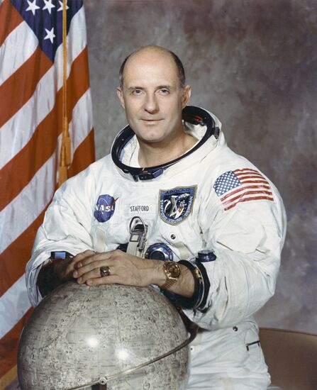 American astronaut Thomas Stafford