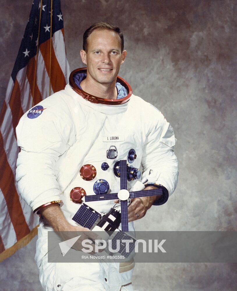 American astronaut Jack Lousma