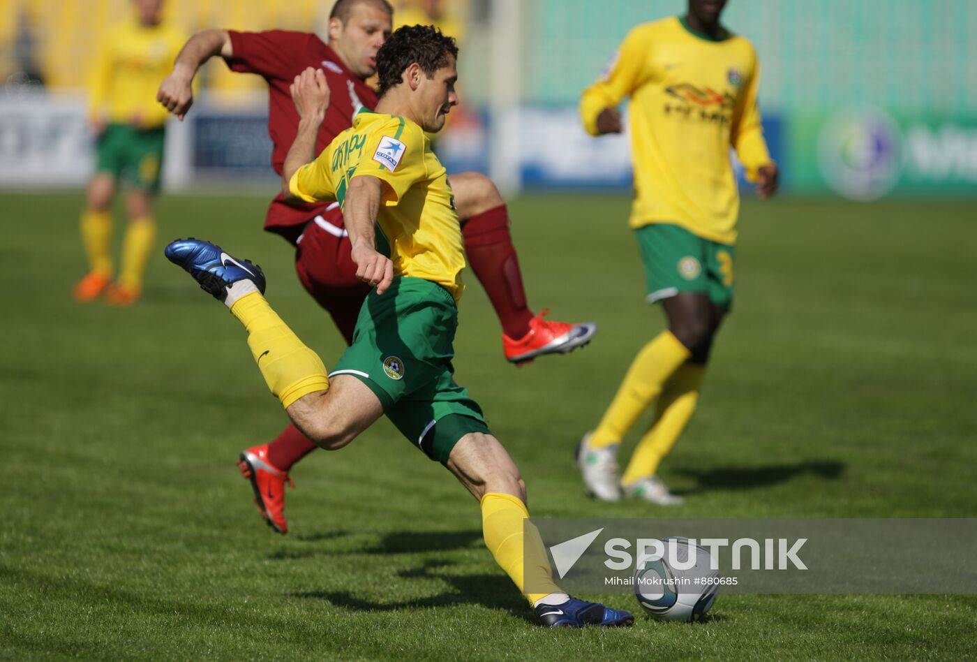 Football. Russian Championship. Kuban vs. Rubin