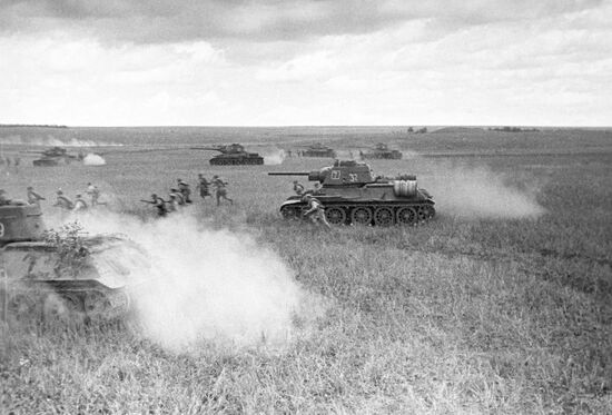 Tanks of the 36th Brigade