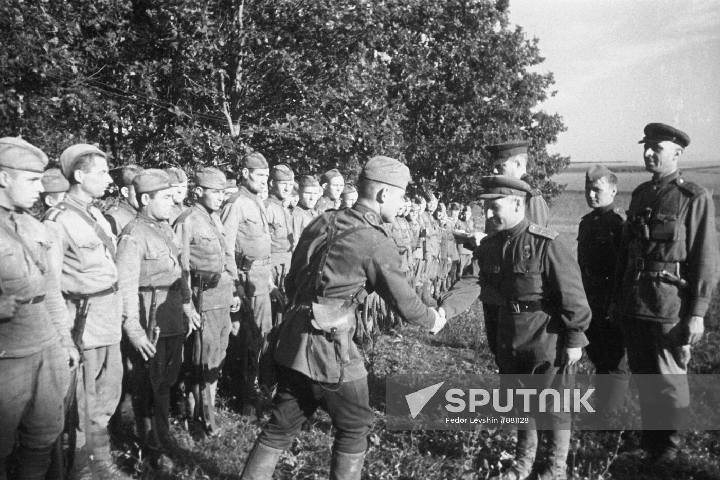 Red Army soldiers