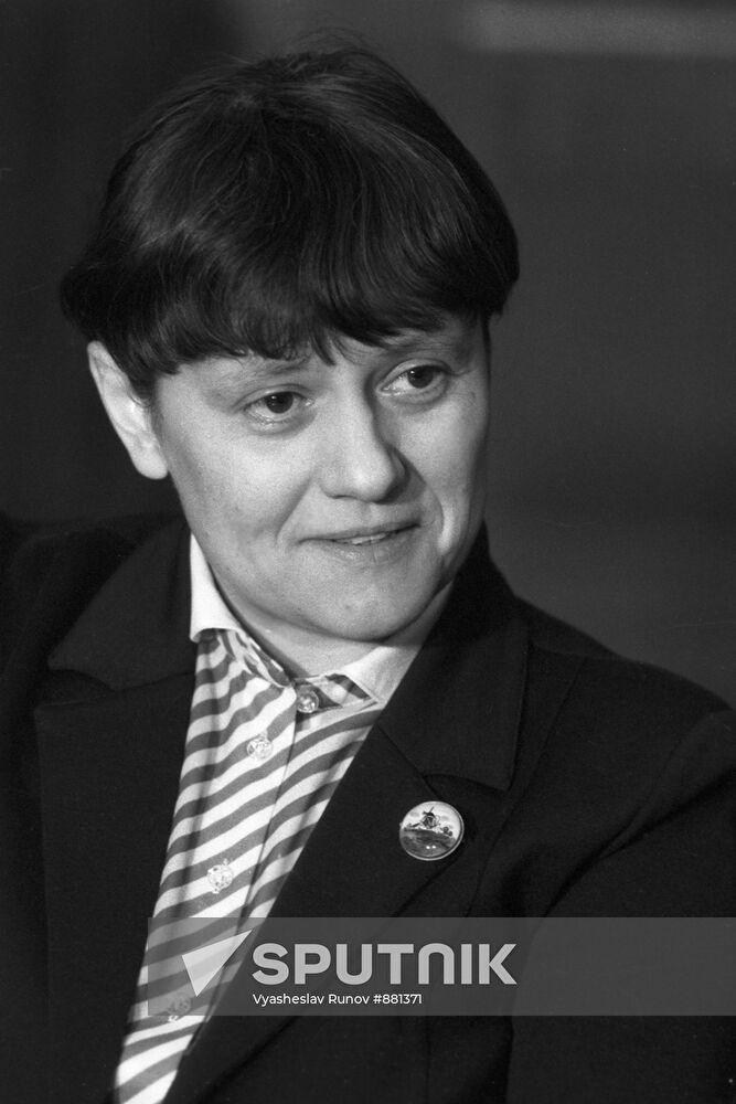 Cosmonaut Svetlana Savitskaya