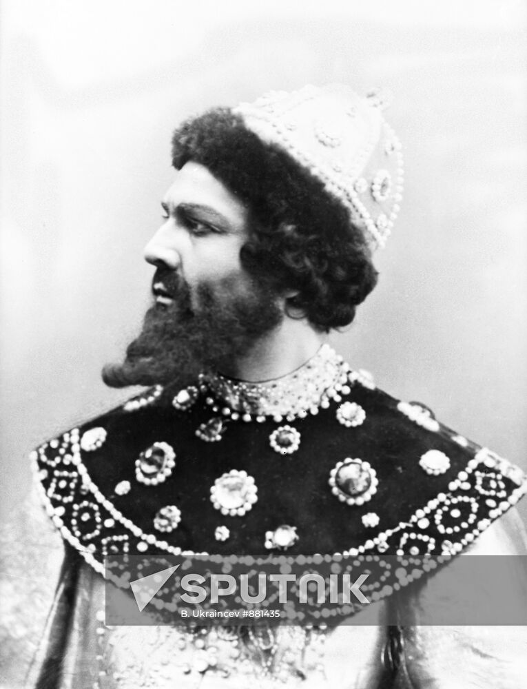 Opera singer Fyodor Shalyapin