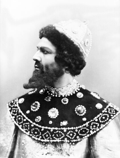 Opera singer Fyodor Shalyapin