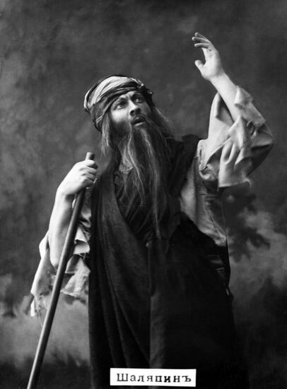 Opera singer Fyodor Shalyapin
