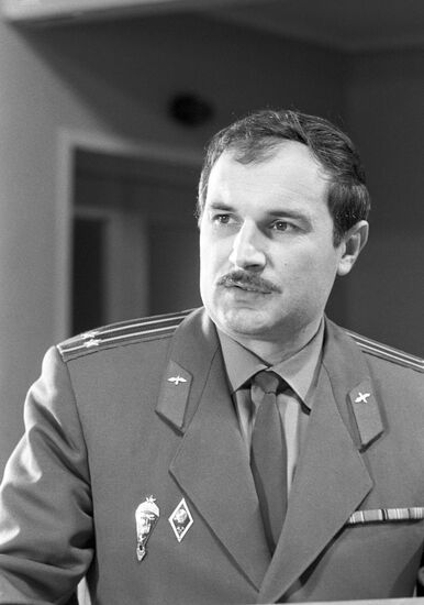 Cosmonaut Vitaly Zholobov