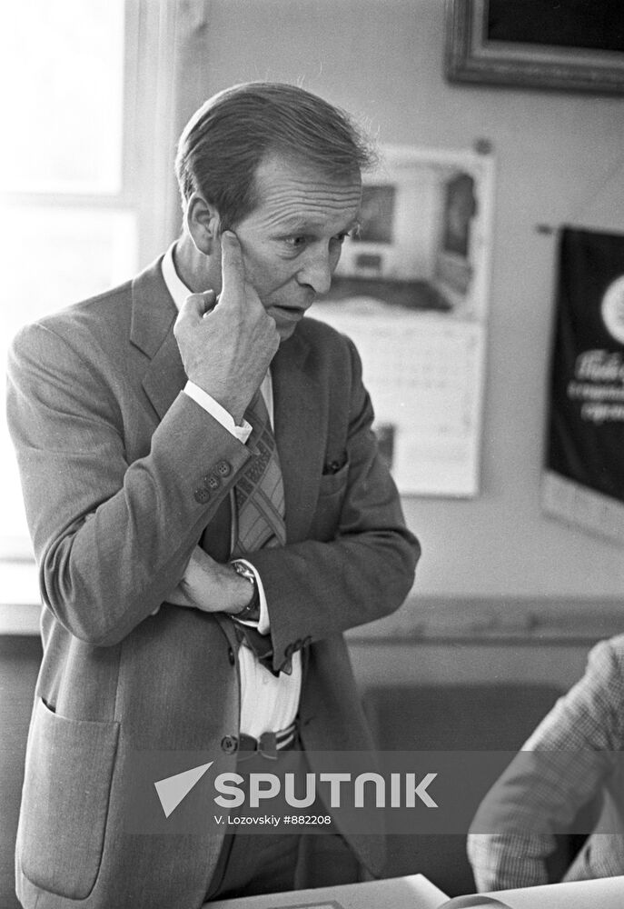 Sergei Kurayev, chief engineer of Liningrad water defenses