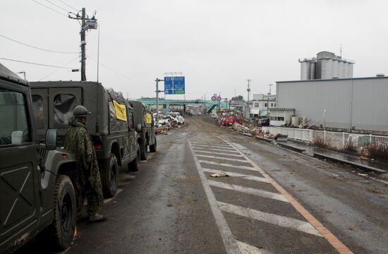 Japan: earthquake aftermath