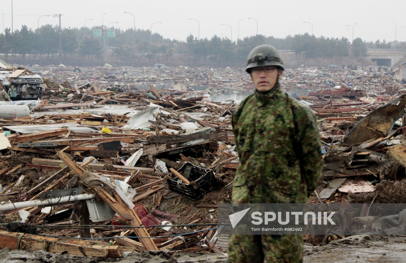 Japan: earthquake aftermath