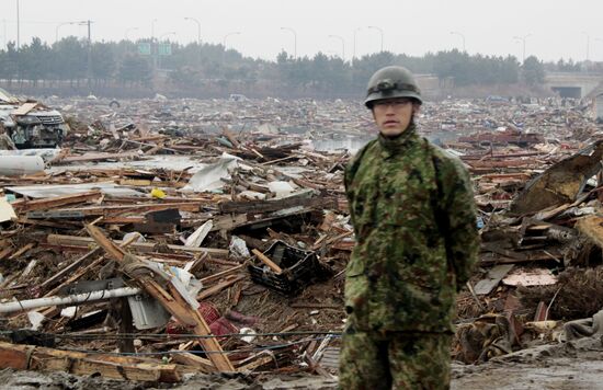 Japan: earthquake aftermath