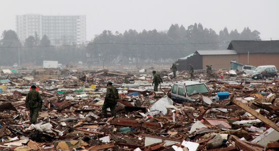 Japan: earthquake aftermath