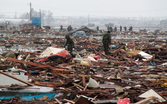 Japan: earthquake aftermath