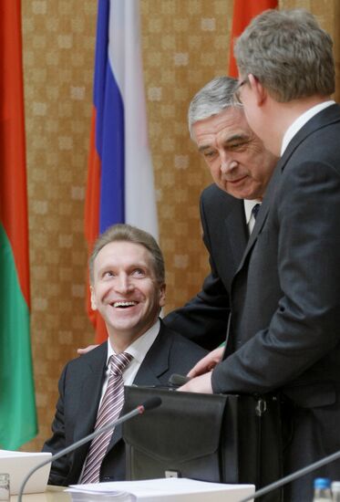 Igor Shuvalov, Pavel Borodin, Alexei Kudrin