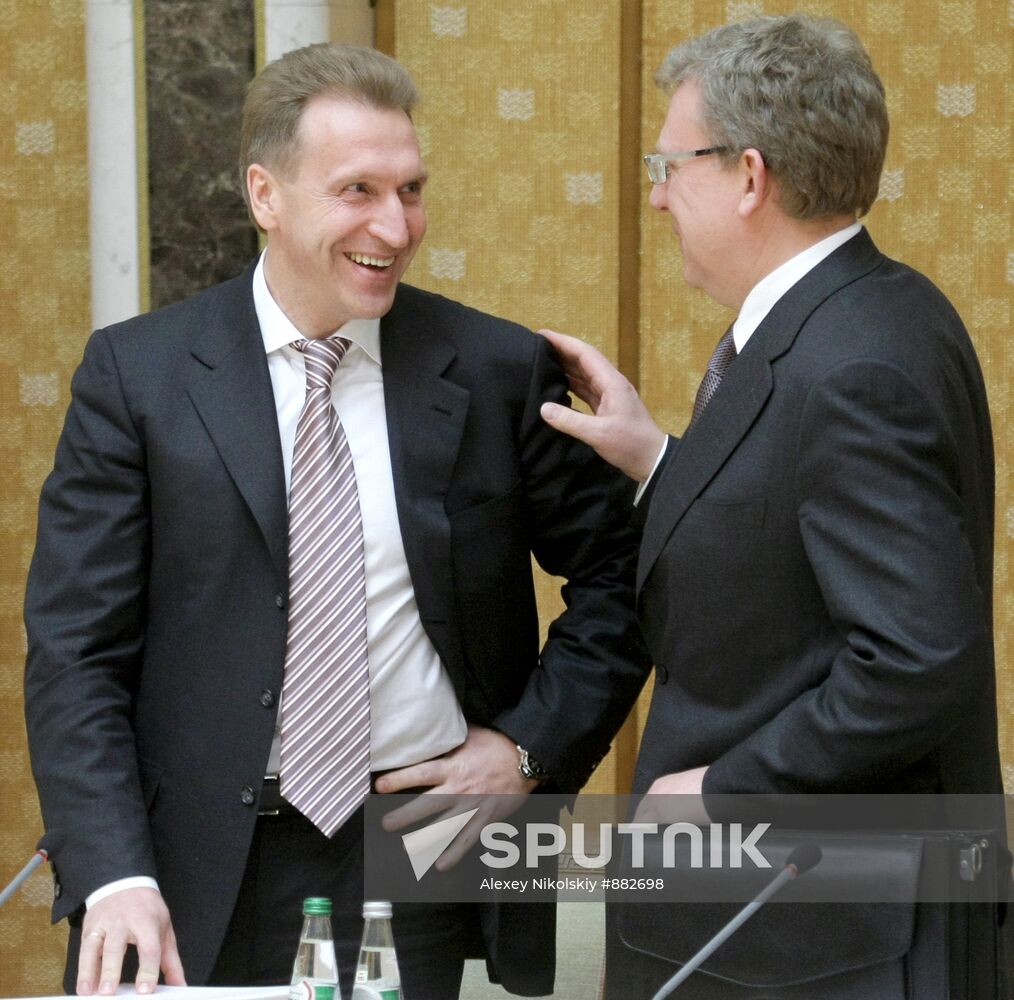 Igor Shuvalov, Alexei Kudrin