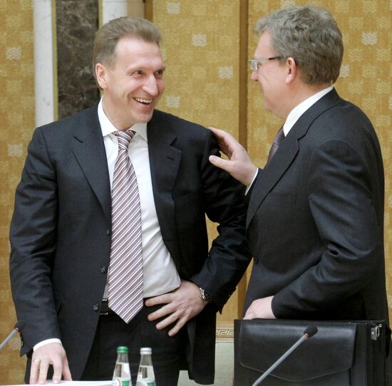 Igor Shuvalov, Alexei Kudrin