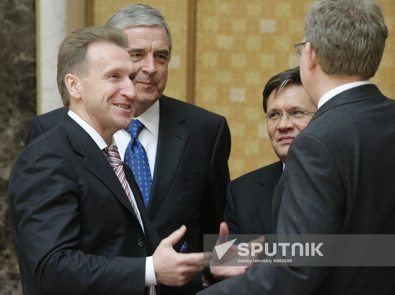 Igor Shuvalov, Pavel Borodin, Alexei Kudrin