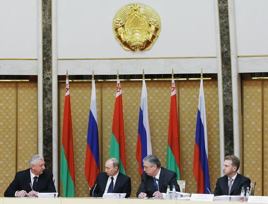 Union State Council of Ministers meeting in Minsk
