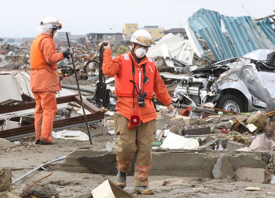 Japan earthquake aftermath