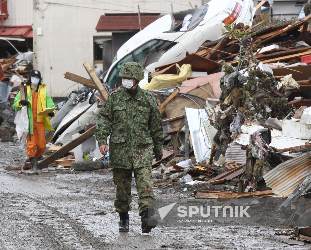 Japan earthquake aftermath
