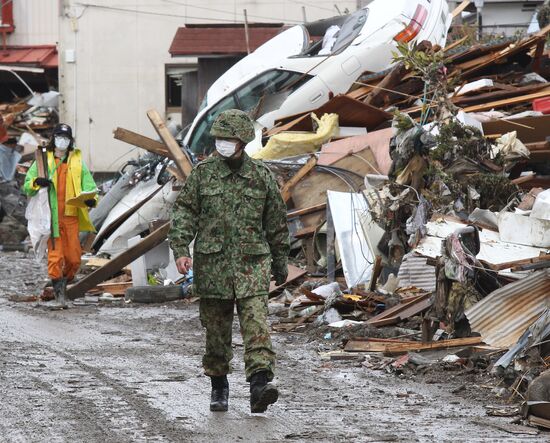 Japan earthquake aftermath