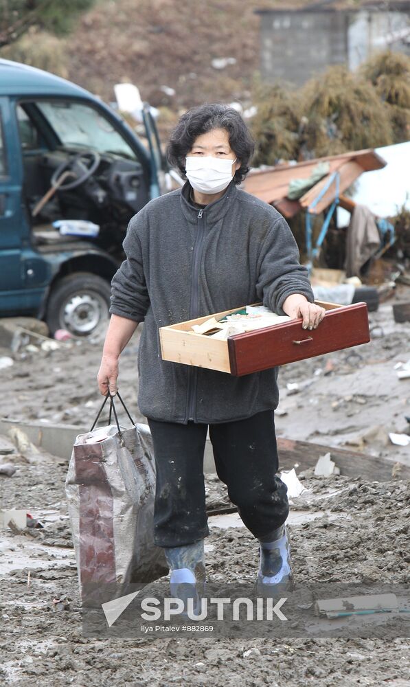 Japan earthquake aftermath