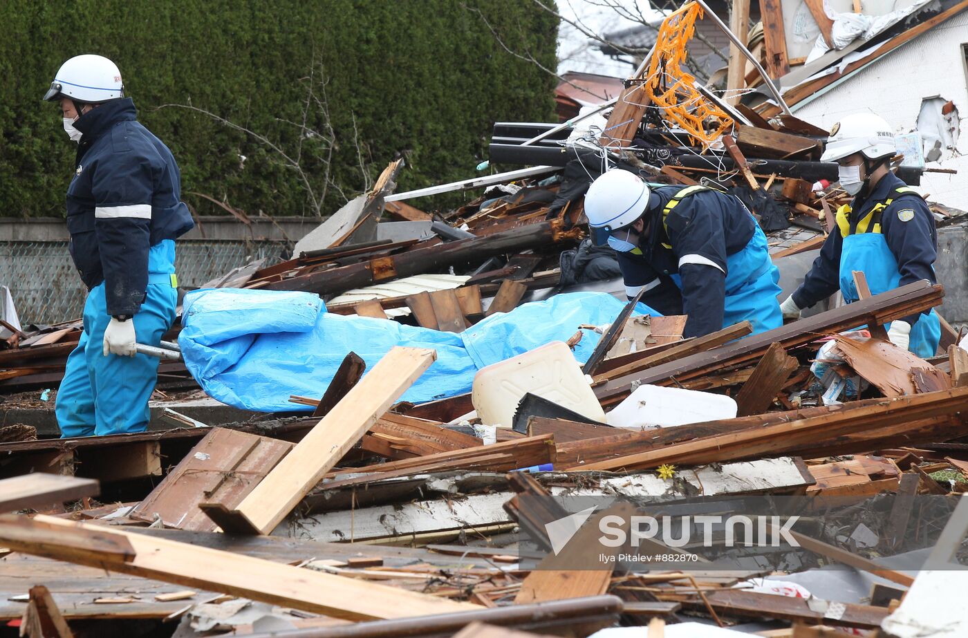 Japan earthquake aftermath