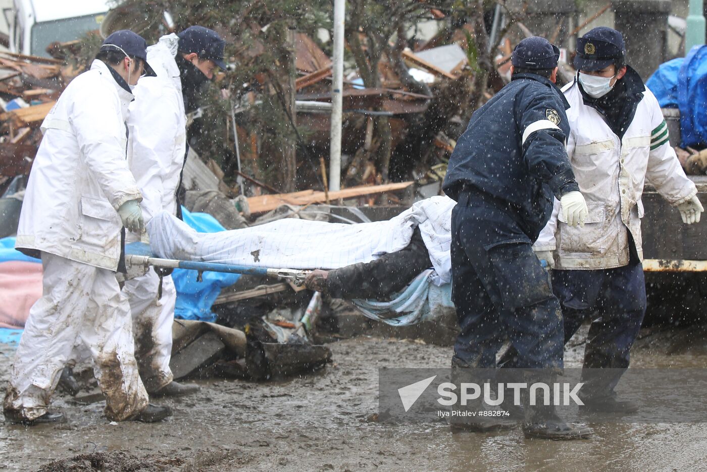 Japan earthquake aftermath