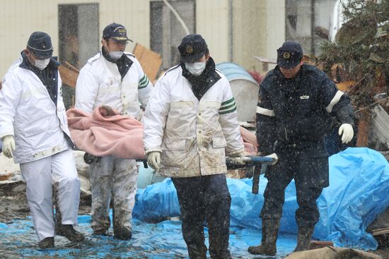 Japan earthquake aftermath