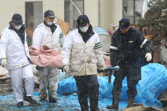 Japan earthquake aftermath