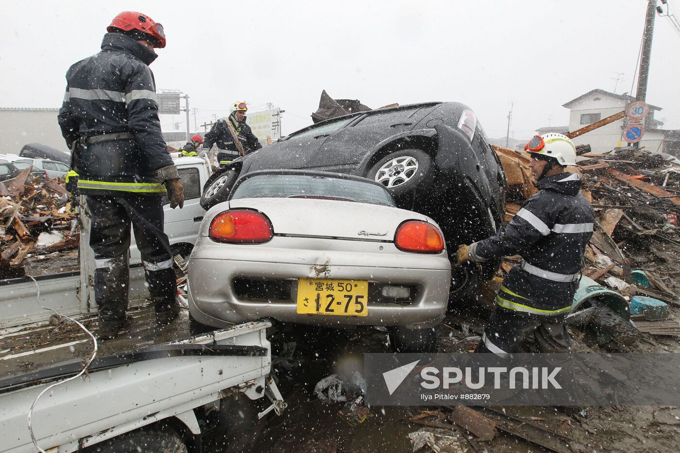 Japan earthquake aftermath