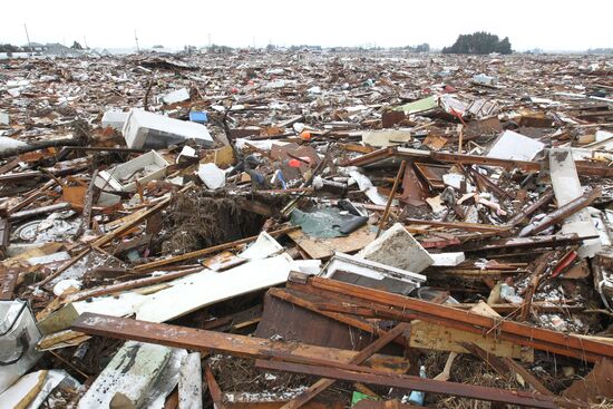 Japan earthquake aftermath